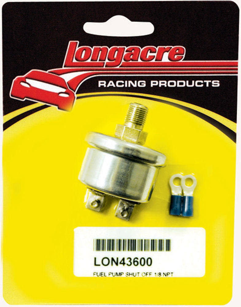 Fuel Pump Shutoff Switch - Longacre 52-43600