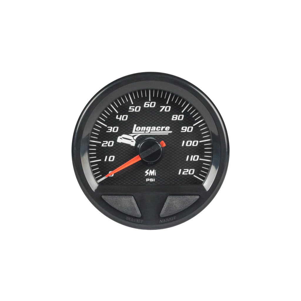 Waterproof SMI Oil Pressure Gauge - Longacre 52-46741