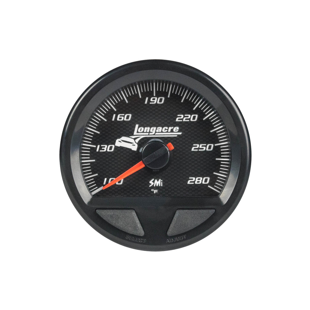 Waterproof SMI Water Temp Gauge 100-280f - Longacre 52-46744