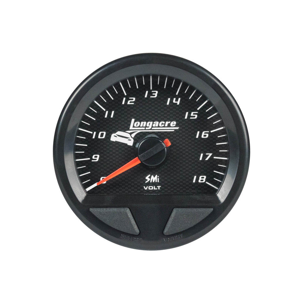 Waterproof SMI Volt Gauge 8-18v - Longacre 52-46746