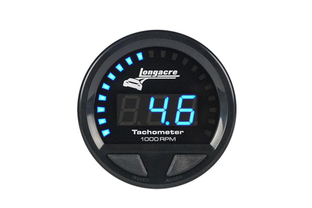 Waterproof LED Tach 2-5/8in - Longacre 52-46863