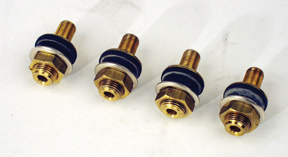 Brass Valve Stems Low Profile (4pk) - Longacre 52-50265