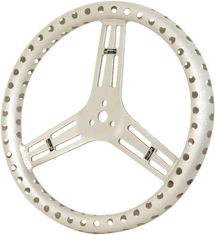 Steering Wheel 15in Flat & Drilled - Longacre 52-56866