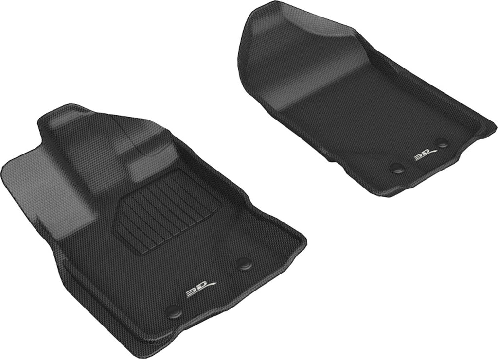 Ford Ranger 19-   Kagu Floor Liners 1st Row Blk - 3D MAXpider L1FR12211509