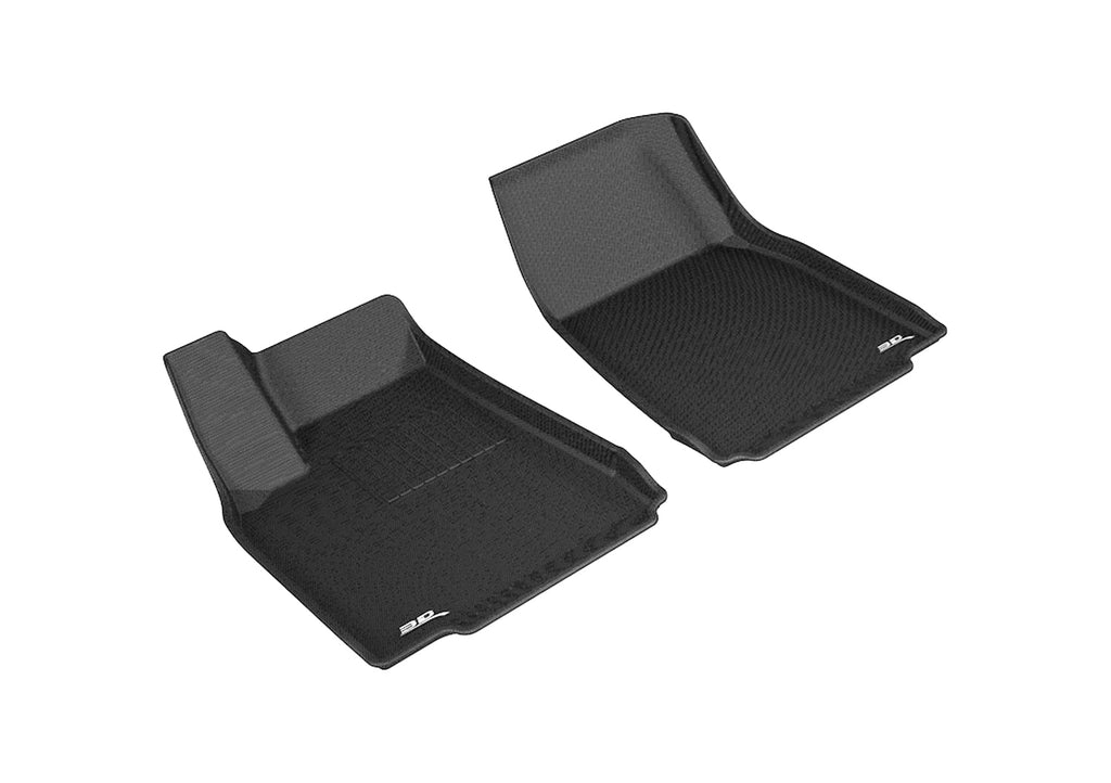 Tesla Model X 16-   Kagu Front Floorliner Black - 3D MAXpider L1TL00111509