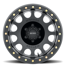 Load image into Gallery viewer, Aluminum Wheels 17x8.5 Beadlock MR105 Bolt Pattern 6 On 139.7 Offset 0 Lip Size 1.46 Matte Black MB Method