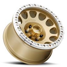 Load image into Gallery viewer, Aluminum Wheels 17x9 Beadlock MR105 Bolt Pattern 6 On 139.7 Offset -38 Lip Size 1.77 Gold GD Method