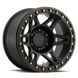 Aluminum Wheels 17x9 Beadlock MR106 Bolt Pattern 5 On 127 Offset -44 Lip Size 0 Matte Black MB Method - Method Race Wheels MR10679050544B