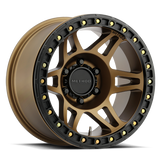 Aluminum Wheels 17x9 Beadlock MR106 Bolt Pattern 5 On 127 Offset -44 Lip Size 0 Method Bronze BRZ Method - Method Race Wheels MR10679050944B