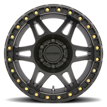 Load image into Gallery viewer, Aluminum Wheels 17x9 Beadlock MR106 Bolt Pattern 6 On 139.7 Offset -44 Lip Size 0 Matte Black MB Method