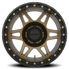 Load image into Gallery viewer, Aluminum Wheels 17x9 Beadlock MR106 Bolt Pattern 6 On 139.7 Offset -44 Lip Size 0 Method Bronze BRZ Method