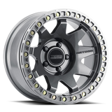 Aluminum Wheels 17x9 MR108 Bolt Pattern 5 On 127 Offset -44 Lip Size 0.63 Gloss Titanium GY Method - Method Race Wheels MR10879050844B