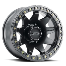 Load image into Gallery viewer, Aluminum Wheels 17x9 MR108 Bolt Pattern 8 On 165.1 Offset -44 Lip Size 0.63 Matte Black MB Method