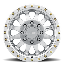 Load image into Gallery viewer, Aluminum Wheels 20x10 Double Standard MR304 Bolt Pattern 8 On 170 Offset -18 Lip Size 3.9 Machined SL Clear Coat Method