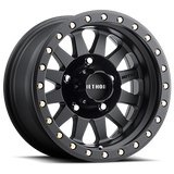 Aluminum Wheels 15x8 Double Standard MR304 Bolt Pattern 5 On 139.7 Offset -24 Lip Size 3.5 Matte Black MB Method - Method Race Wheels MR30458055524N