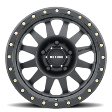 Load image into Gallery viewer, Aluminum Wheels 15x8 Double Standard MR304 Bolt Pattern 5 On 139.7 Offset -24 Lip Size 3.5 Matte Black MB Method