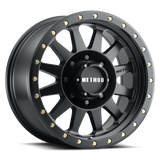 Aluminum Wheels 17x8.5 Double Standard MR304 Bolt Pattern 8 On 165.1 Offset 0 Lip Size 3.07 Matte Black MB Method - Method Race Wheels MR30478580500