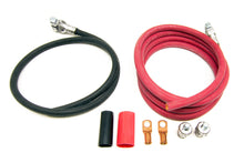 Load image into Gallery viewer, Red/Black Battery Cables 8ft Red 3ft Black - Painless Wiring 40113