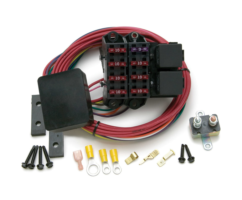 7 Circuit Fuse Block Weather Resistant - Painless Wiring 70217