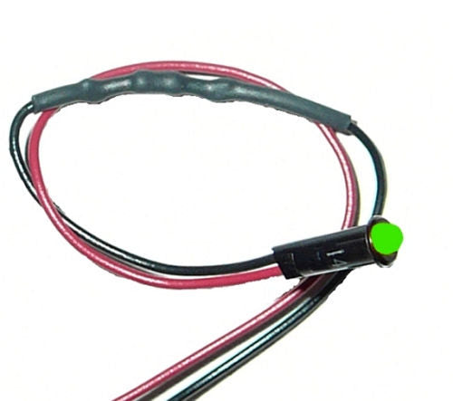 1/8in Green Dash Light - Painless Wiring 80202