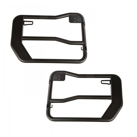 Tube Doors Front Texture d Black 18-  Wrangler JL - Rugged Ridge 11509.13