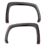 Rivet Style Fender Flare Set - Rear, Textured, 2-Piece Set - Lund RX130TB