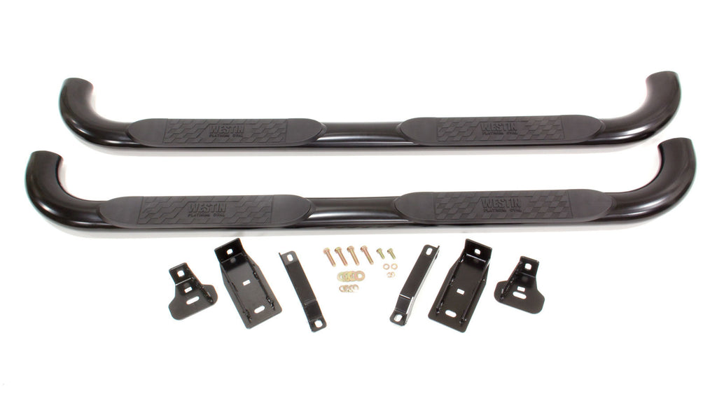 99-06 GM Full Size Ext Cab Oval Step Bar Black - Westin 21-1685