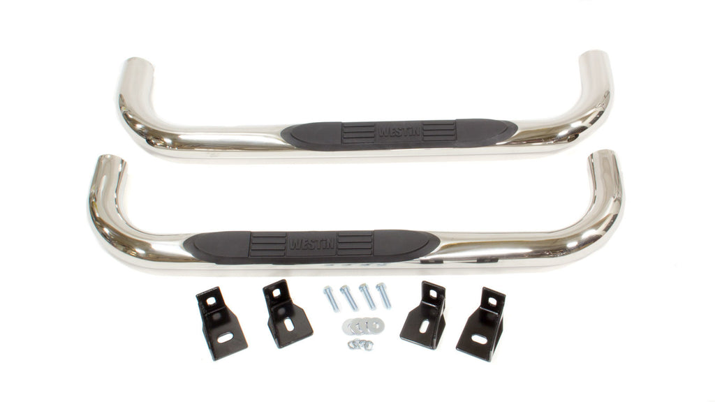 99- GM P/U Regular Cab Polished Step Bars - Westin 23-1400