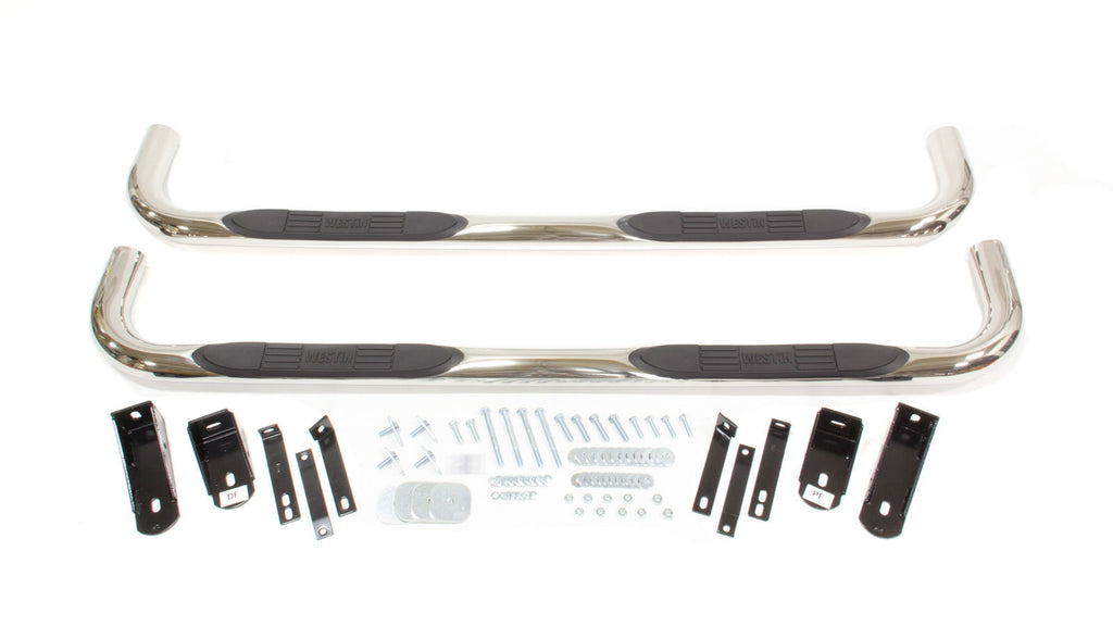 02-  Dodge Ram Quad Cab Polished Step Bars - Westin 23-2310