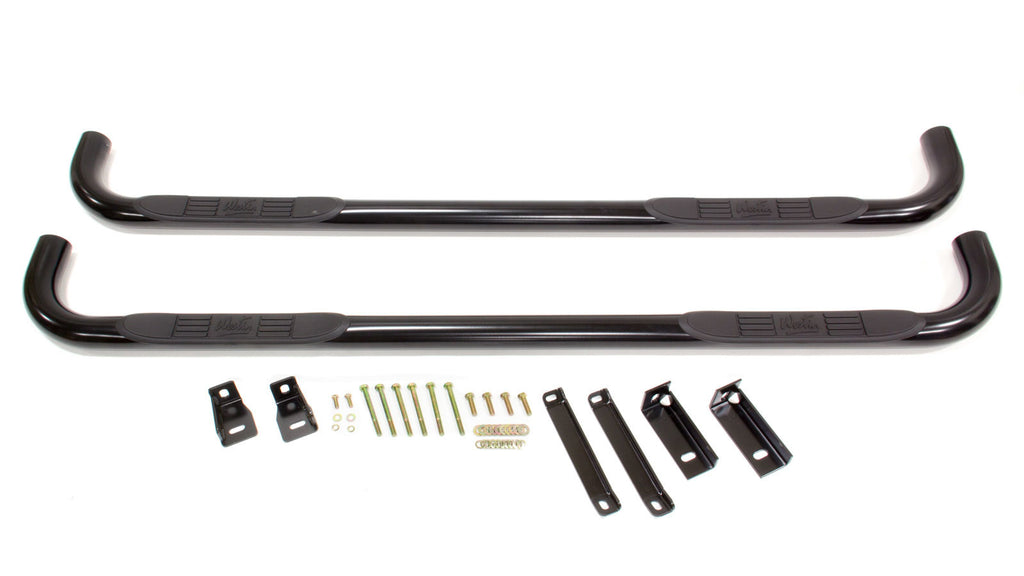 01-   GM HD P/U CREW CAB Black Step Bars - Westin 25-1955