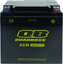 Load image into Gallery viewer, QuadBoss 09-19 Arctic Cat Prowler 1000 Maintenance-Free AGM Battery