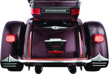 Load image into Gallery viewer, Kuryakyn Rear Mud Flaps For Trikes Chrome