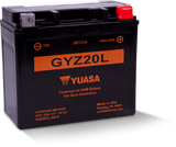 Yuasa GYZ20L High Performance Maintenance Free AGM 12 Volt Battery