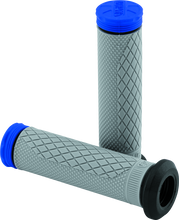 Load image into Gallery viewer, ProTaper Tri Density Full Diamond ATV Grips - Blue