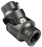 Steel Single Steering Universal Joint. Fits 1in.-48 Spline X 1in. Double-D.