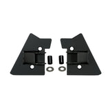 Mirror Relocation Bracket Kit, Black; 97-02 Jeep Wrangler TJ - Rugged Ridge 11025.02