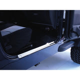 Door Entry Guard Kit, Stainless Steel; 97-06 Jeep Wrangler TJ - Rugged Ridge 11119.03