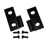 Lower Door Hinge Bracket s  Black 76-06 Jeep CJ - Rugged Ridge 11202.03