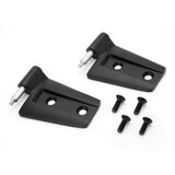 Door Hinge Kit, Black, Left; 07-18 Jeep Wrangler JK - Rugged Ridge 11202.23