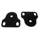 Windshield Bracket Kit, Black; 76-95 Jeep CJ/Wrangler YJ - Rugged Ridge 11208.01