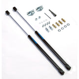 Hood Lift Support Kit; 07-18 Jeep Wrangler JK - Rugged Ridge 11252.51