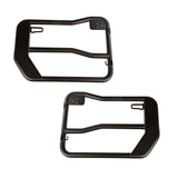 Fortis Front Tube Doors with Mirrors, 18-21 Jeep Wrangler / 20-21 Gladiator - Rugged Ridge 11509.15