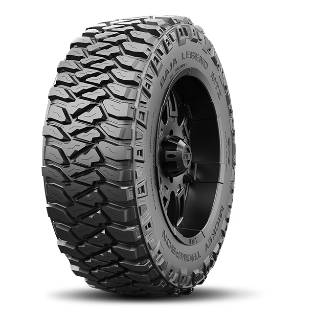 Baja Legend MTZ 17.0 Inch LT265/70R17 Raised White Letter Light Truck Radial Tire Mickey Thompson