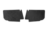 Pair of black aluminum exhaust cavity rear wheel self-adhesive heat wrap - Corsa Performance AC010