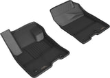 KAGU Floor Mat; Black; 2 pc. Front Row;