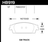 LTS Disc Brake Pad; 0.670 Thickness; - Hawk Performance HB919Y.670