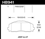 LTS Disc Brake Pad; 0.712 Thickness; - Hawk Performance HB941Y.712