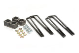 Suspension System Spacer Kit; 2 in. Lift; Incl. Complete Block And U-Bolt Kit;