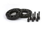 Suspension Strut Spacer Leveling Kit; Black; 2 in.; Front; Incl. Stud Extension;