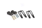 Suspension System Spacer Kit; 2 in. Lift; Incl. Rear Blocks; U-Bolts;